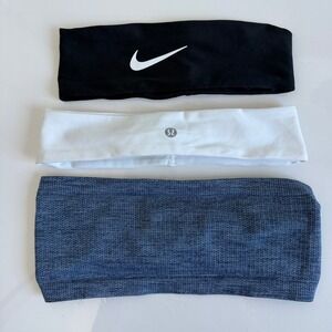 Bundle of‎ Three Lululemon and Nike Headbands